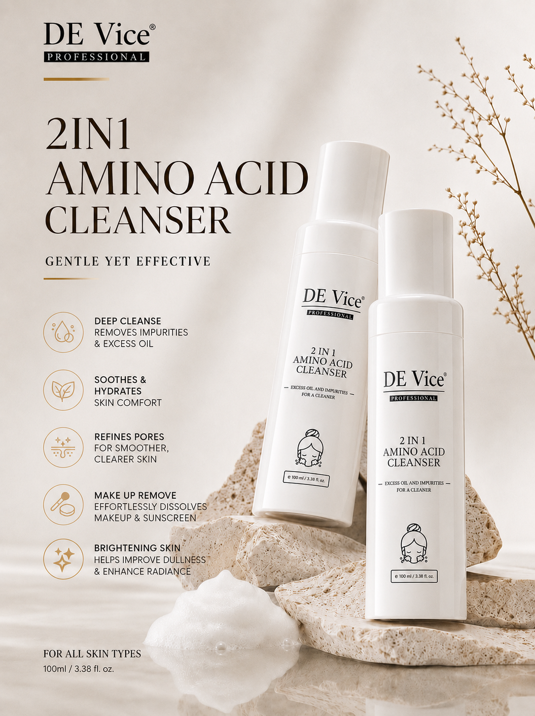 2 IN 1 Amino Acid Cleanser